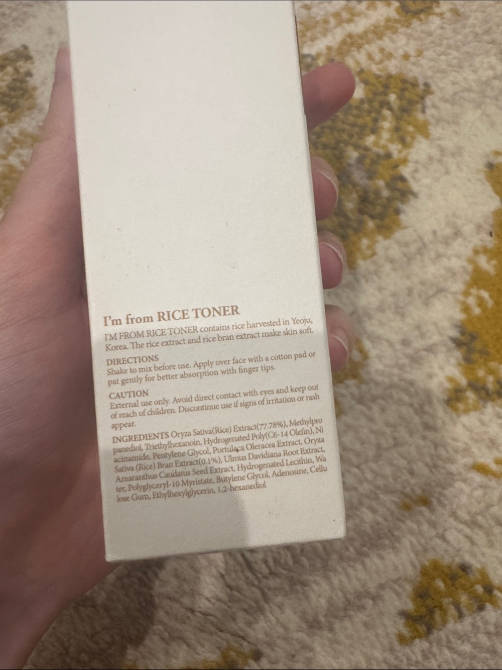 I’m From Rice Toner - Picture 4 of 4